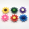 Handmade Polymer Clay 3D Flower Sunflower Beads CLAY-Q207-50mm-M-1