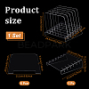 Acrylic Bookends AJEW-WH0752-209-2