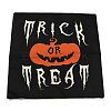 Burlap Halloween Pillow Case AJEW-Z003-01D-1