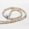 Faceted Rondelle Natural Morganite Bead Strands G-O137-05A-3