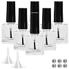 Transparent Glass & Plastic Nail Polish Empty Bottle AJEW-XCP0003-42-1