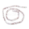 Gradient Color Electroplate Glass Bead Strands GLAA-E042-02C-2