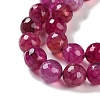 Natural Agate Beads Strands G-M437-C01-01F-4