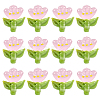 12Pcs Handmade Lampwork Beads LAMP-PA0001-03B-1