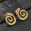 304 Stainless Steel Stud Earrings for Women EJEW-L296-007G-01-2