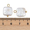 Natural Freshwater Pearl Keshi Pearl Pendants STAS-D378-04G-3