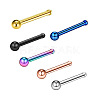 304 Stainless Steel Round Ball Nose Bone Rings WG2C4E4-01-5