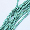 Synthetic Turquoise Beads Strands X-TURQ-F007-01B-4mm-2