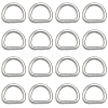 304 Stainless Steel D Rings STAS-CP0001-05A-1