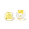 Transparent Acrylic European Beads TACR-P009-C01-02-2
