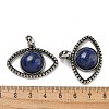 Natural & Synthetic Mixed Gemstone Pendants G-G147-07AS-4