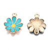 Alloy Enamel Pendants ENAM-S121-116H-3