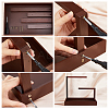 Rectangle Wood Jewelry Display Stands ODIS-WH0329-34B-4