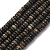 Natural Biotite Jade Beads Strands G-L624-H09-6x2mm-2