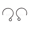 Ion Plating(IP) 316 Surgical Stainless Steel Earring Hooks STAS-D183-03EB-02-2