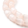 Natural Selenite Beads Strands G-F750-B-6