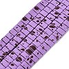 Spray Painted Synthetic Non-magnetic Hematite Bead Strands G-T124-02H-1-1
