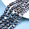 Natural Cultured Freshwater Pearl Beads Strands X-PEAR-R064-21-3