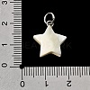 Natural White Shell & Crystal Rhinestone Pendants SH-CBAC52B-01B-3