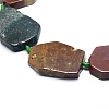 Natural Indian Agate Beads Strands G-L551A-03-2