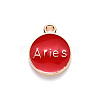 Alloy Enamel Pendants X-ENAM-S124-01A-07A-3