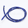 Natural Lapis Lazuli Beads Strands G-F561-4mm-G-2