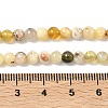 Natural Yellow Opal Beads Strands G-I213-18-4mm-2