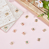 13Pcs 13 Styles Mahjong Alloy Enanel Beads FIND-DR0002-11-4