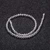 Glass Round Bead Strands for DIY Crafing X-GLAA-I028-6mm-01-2