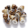 Handmade Porcelain Bead Cones PORC-S500-021-A02-3
