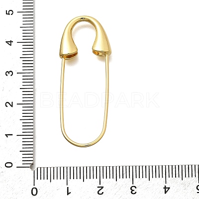 Brass Safety Pins KK-S508-37G-1