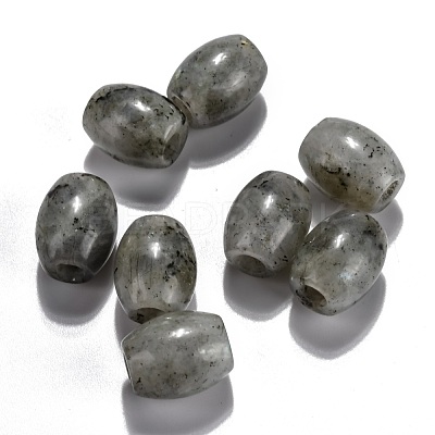 Natural Labradorite European Beads G-F580-A09-1
