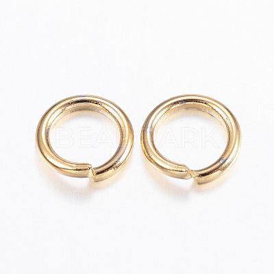 304 Stainless Steel Open Jump Rings STAS-H380-09G-1