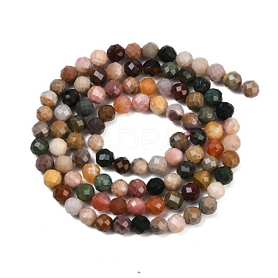 Natural Alashan Agate Beads Strands G-C181-B05-03-1