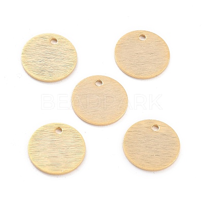 Brass Charms X-KK-Y003-06G-G-1