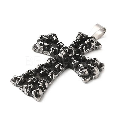 Halloween 304 Stainless Steel Pendants LS-STAS-Z046-01C-AS-1