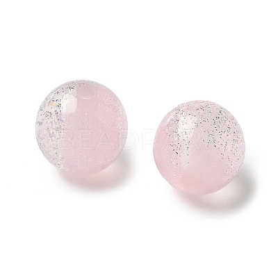 Two Tone Resin Beads RESI-Q025-02B-D-1