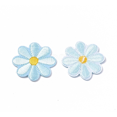 Computerized Embroidery Cloth Iron on/Sew on Patches DIY-WH0162-28B-1
