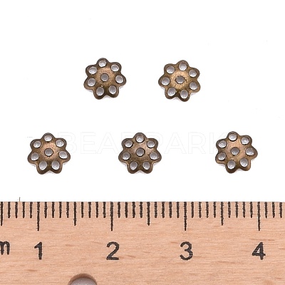 Iron Bead Caps IFIN-R197-AB-1