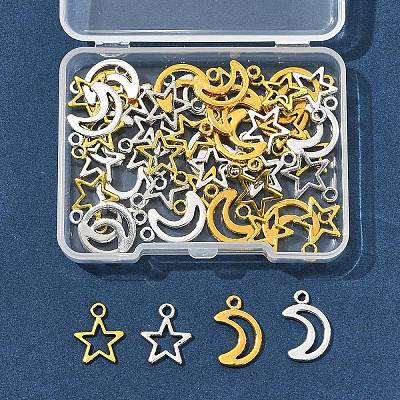 50Pcs Tibetan Style Alloy Charms TIBEP-FS0001-30-1