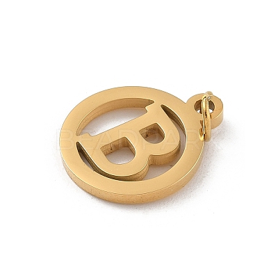 304 Stainless Steel Charms
with Jump Ring LS-STAS-R001-02G-B-1