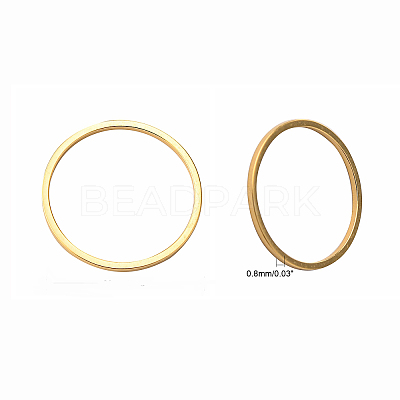 Ion Plating(IP) 304 Stainless Steel Linking Ring LS-X-STAS-S079-13-B06-NF-1