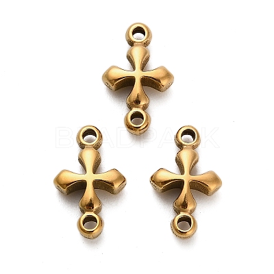 304 Stainless Steel Connector Charms STAS-B111-10G-1