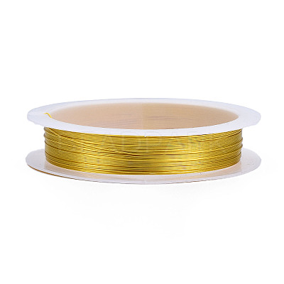 Round Copper Jewelry Wire CWIR-Q006-0.4mm-G-1
