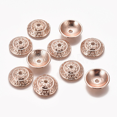 Alloy Bead Caps PALLOY-J716-30RG-AAA-1