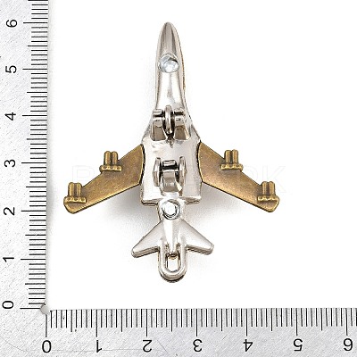 Tibetan Style Alloy Big Pendants AL-CBA2376-16AB-1