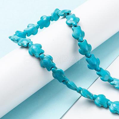 Dyed Synthetic Turquoise Bead Strands X-G-M152-10-A-1