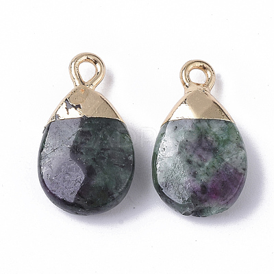 Natural Ruby in Zoisite Pendants G-S359-017A-1