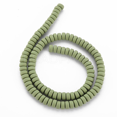 Handmade Polymer Clay Beads Strands CLAY-N008-008-202-1