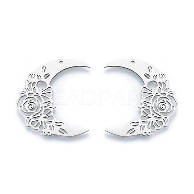 Non-Tarnish 201 Stainless Steel Pendants STAS-N090-LA933-1-1